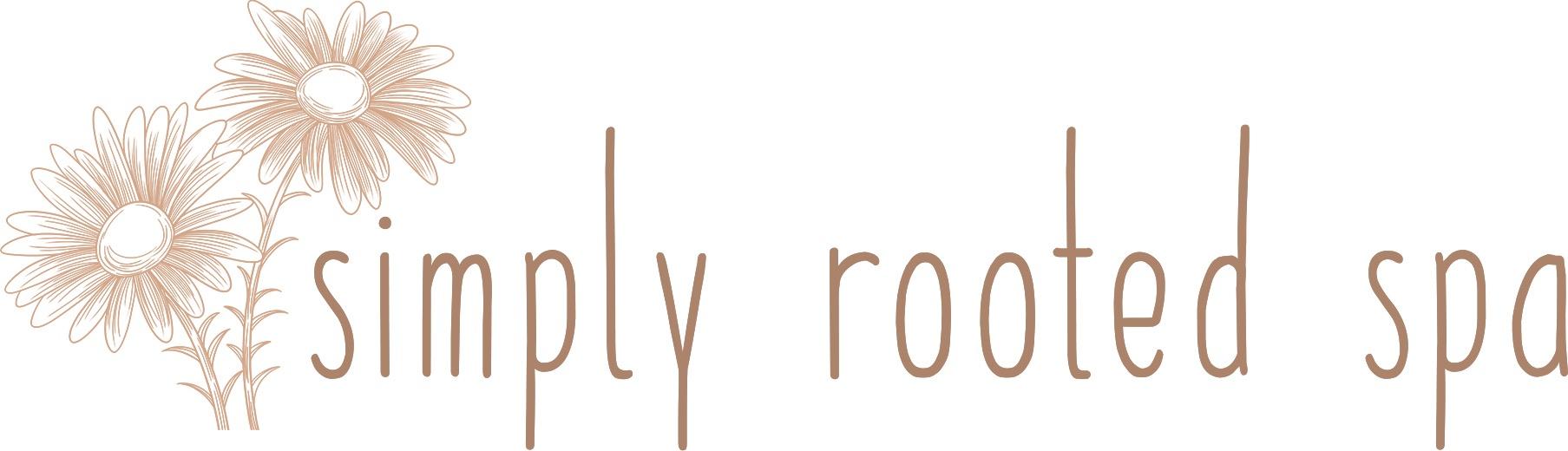 simply rooted spa logo